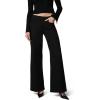 Joe’s Women’s The Lou Lou Low Rise Wide Leg Jeans(Black)