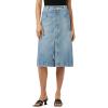Joe’s Womens The Pheobe High Rise Patch Pocket Midi Denim Skirt(So Special)