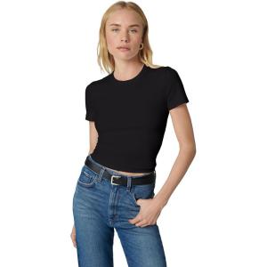 JOE’S JEANS Women’s The Baby Tee(Black)