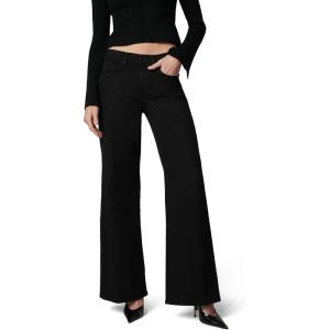 Joe’s Women’s The Lou Lou Low Rise Wide Leg Jeans(Black)
