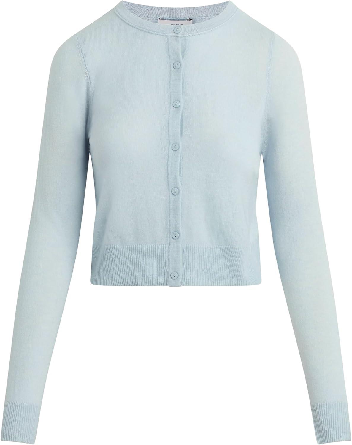 image:imageJoes Jeans Womens The Dani Button Down Long Sleeve CardiganPowder Blue