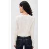 Joe’s Jeans Womens The Dani Button Down Long Sleeve Cardigan(Ecru)