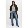 Joe’s Jeans Womens The Dani Button Down Long Sleeve Cardigan(Heather Grey)