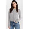 Joe’s Jeans Womens The Dani Button Down Long Sleeve Cardigan(Heather Grey)