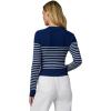 Joe’s Jeans Womens The Dani Button Down Long Sleeve Cardigan(Royal Blue/Milk St)