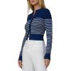 Joe’s Jeans Womens The Dani Button Down Long Sleeve Cardigan(Royal Blue/Milk St)