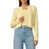 Joe’s Jeans Womens The Dani Button Down Long Sleeve Cardigan(Sunshine)