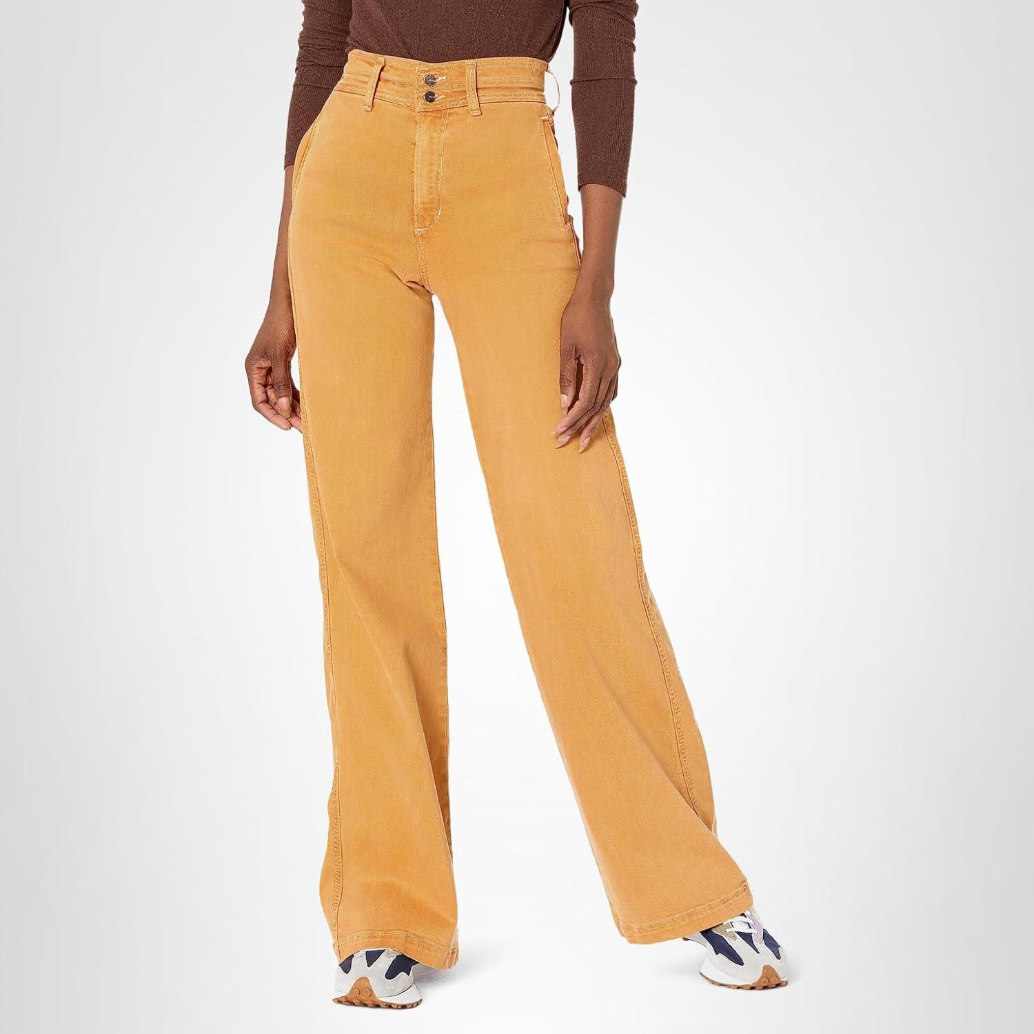 image:imageJoes Jeans Womens The Allana Wide LegAlmond