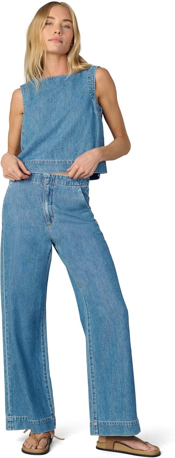image:imageJoes Womens The Clean Denim High Rise Wide Leg TrouserRevelation