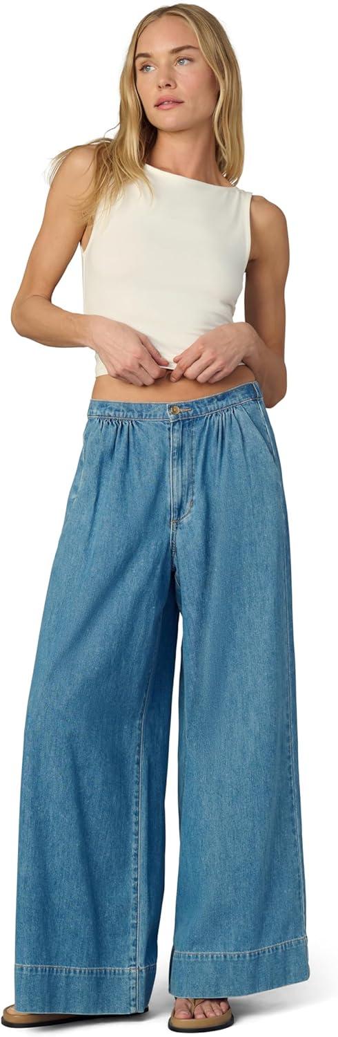 image:imageJoes Womens The Ruched High Rise Wide Leg Palazzo PantCurious