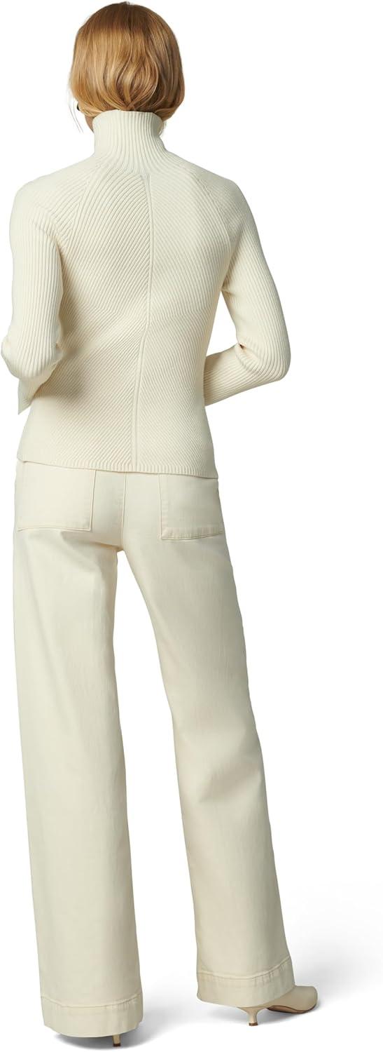 image:imageJoes Womens The Side Zip Wide Leg PantCreme Brulee