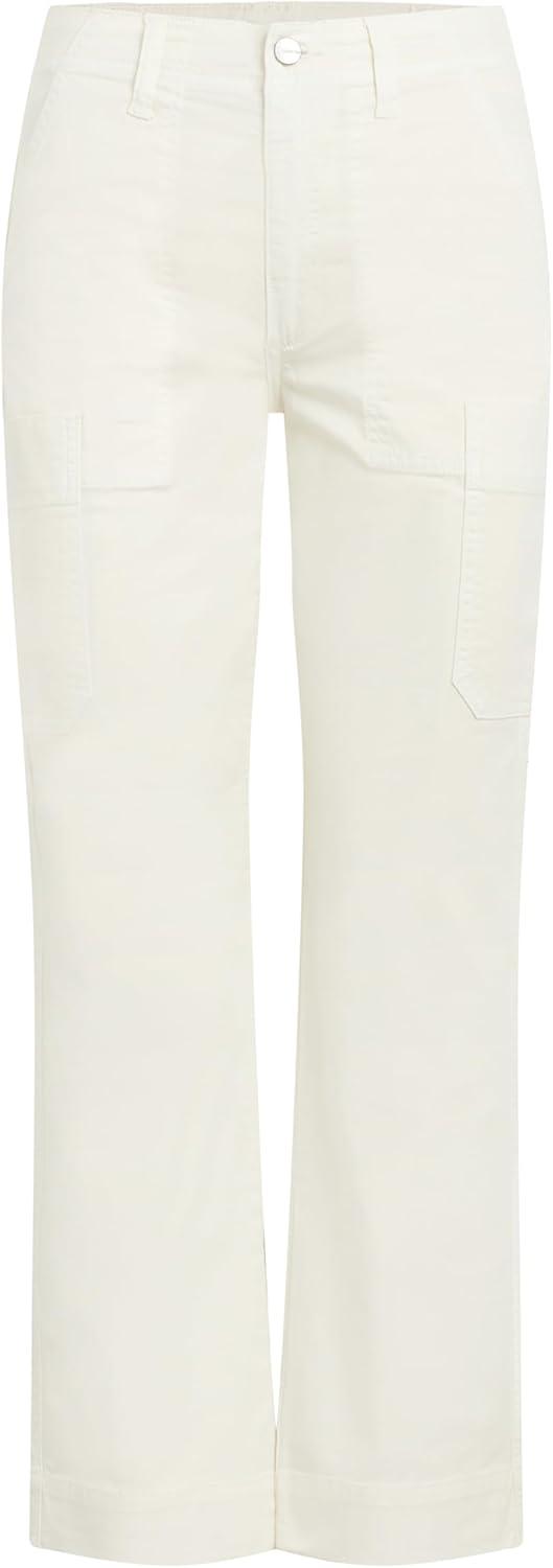 image:imageJoes Womens The Utility High Rise Straight Leg Denim PantMilk