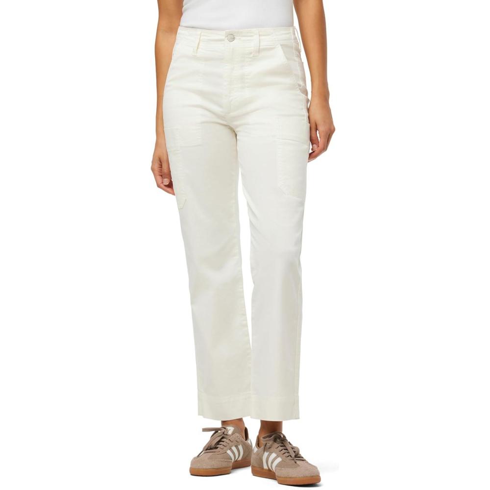 image:imageJoes Womens The Utility High Rise Straight Leg Denim PantMilk