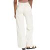 Joe’s Jeans Womens The Petra High Rise Wide Leg Cargo Pant(Natural)