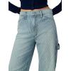 Joe’s Womens The Baggy Carpenter Mid Rise Pant(Railroad)