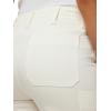 Joe’s Womens The Utility High Rise Straight Leg Denim Pant(Milk)
