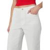 Joe’s Womens The Wilder High Rise Relaxed Barrel Leg Jean(White)