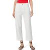 Joe’s Womens The Wilder High Rise Relaxed Barrel Leg Jean(White)