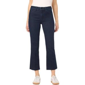 Joe’s Womens High Rise Slim Fit Cropped Bootcut Jean(Indigo Rinse)