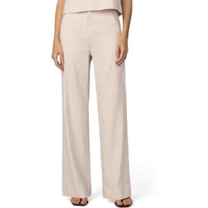 Joe’s Womens The Clean Denim High Rise Wide Leg Trouser(Mirco Stripe)