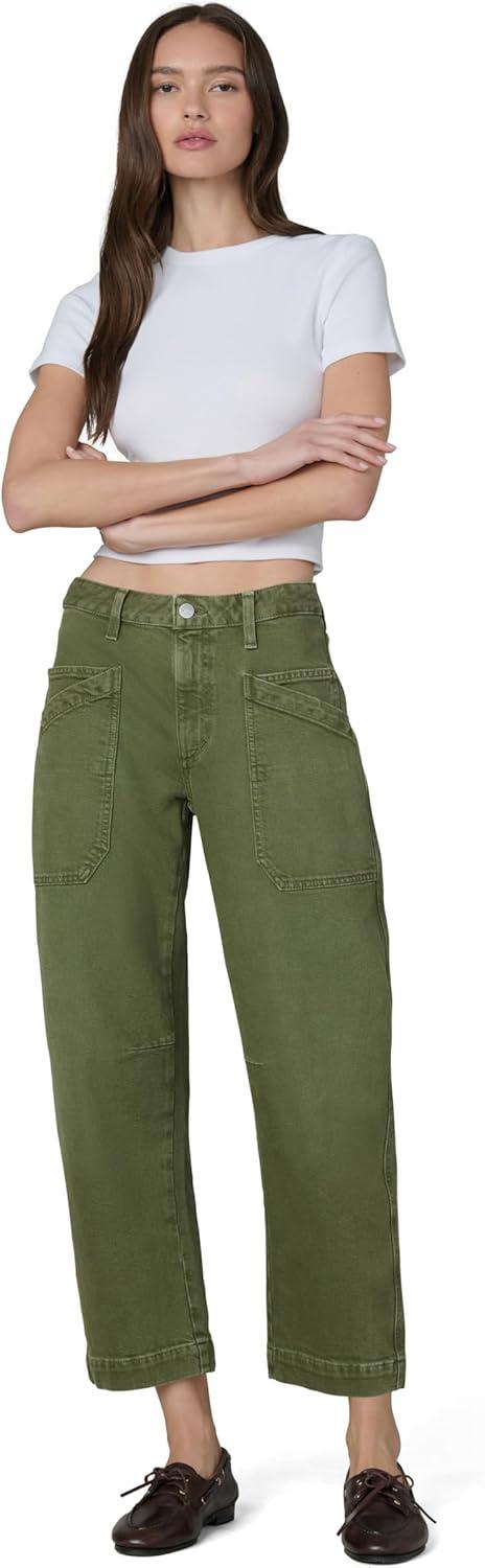 image:imageJOES JEANS Womens The Double Pocket Barrel JeansWinter Moss