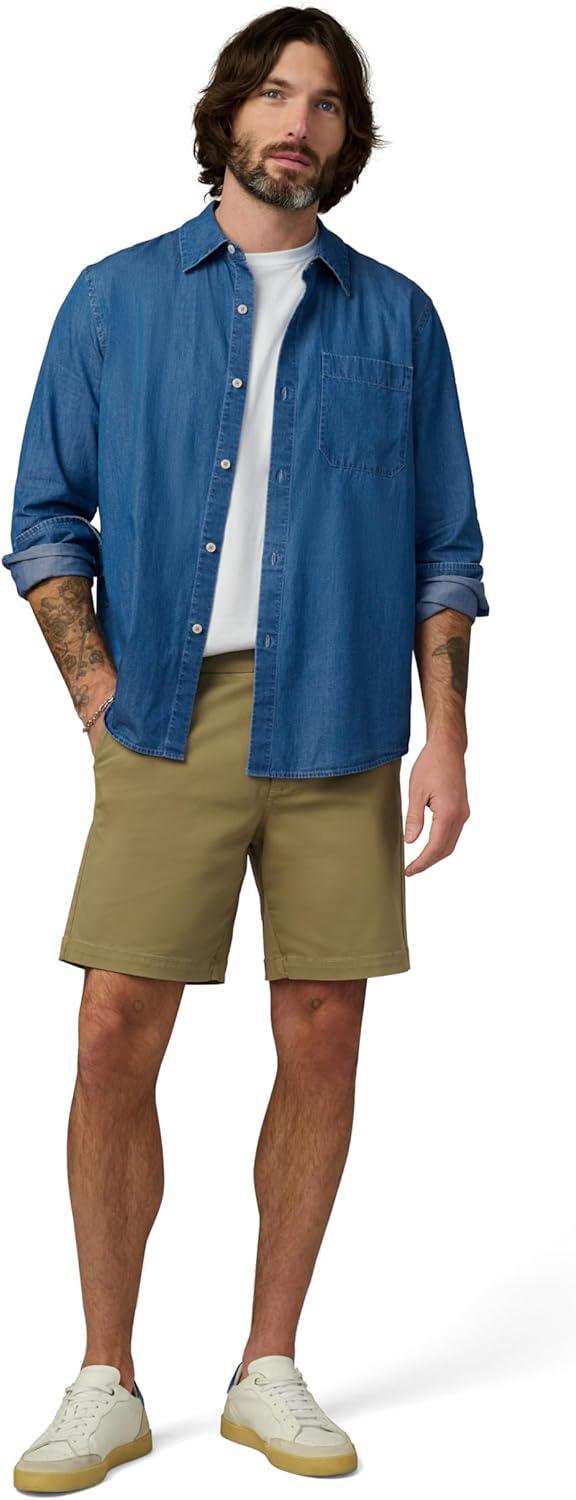 image:imageJoes Jeans Mens Button Down Long Sleeve ShirtMid Blue