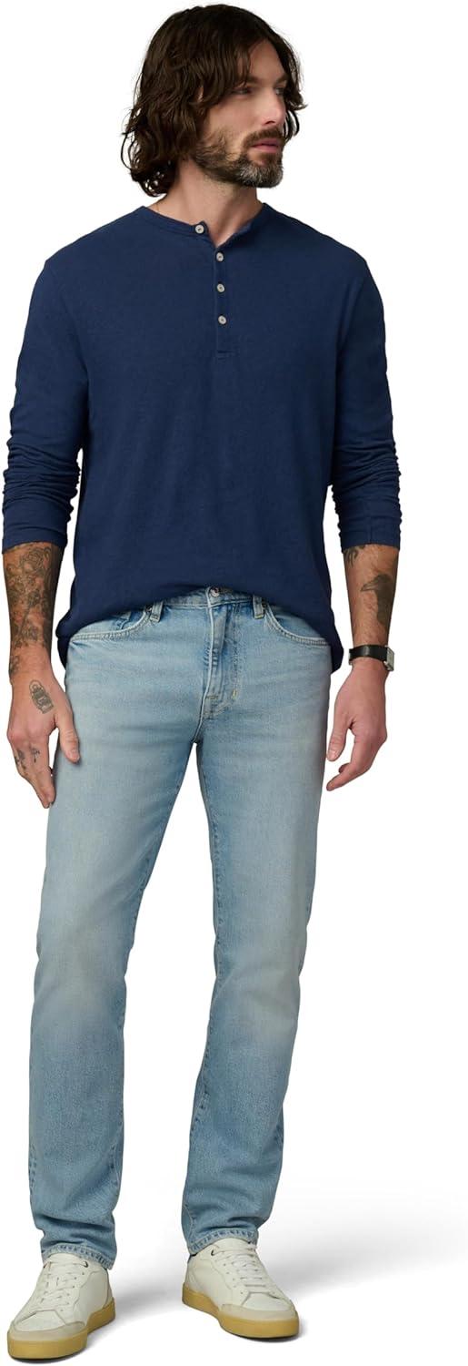 image:imageJoes Jeans Mens Long Sleeve Henley ShirtDress Blues