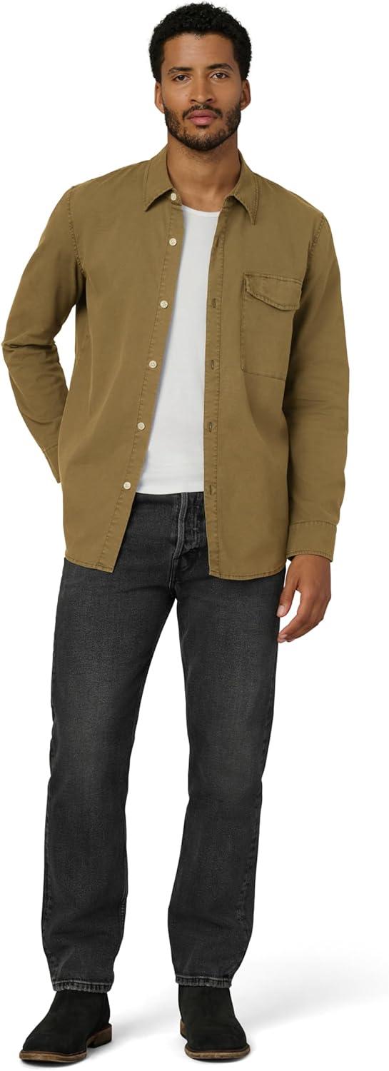 image:imageJoes Mens The Reynolds Workwear Shirt Long Sleeve Pocket Button DownCumin