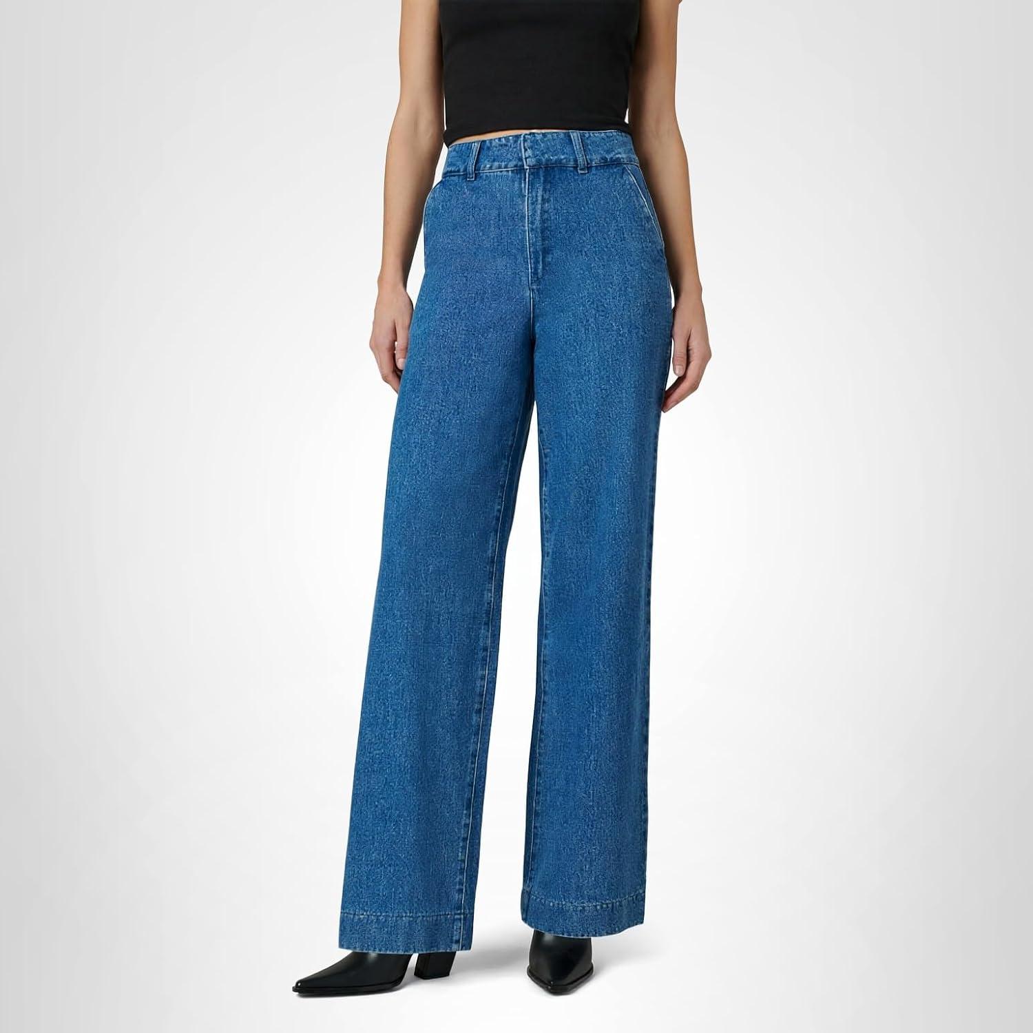 image:imageJoes Womens The Holly High Rise Wide Leg Denim TrouserFine
