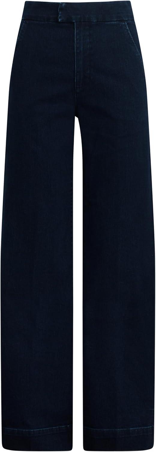image:imageJoes Womens The Mason High Rise Wide Leg Denim TrouserRinse