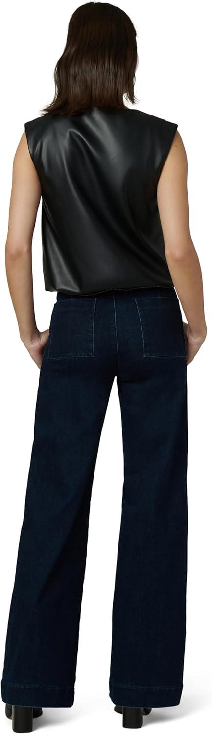 image:imageJoes Womens The Mason High Rise Wide Leg Denim TrouserRinse
