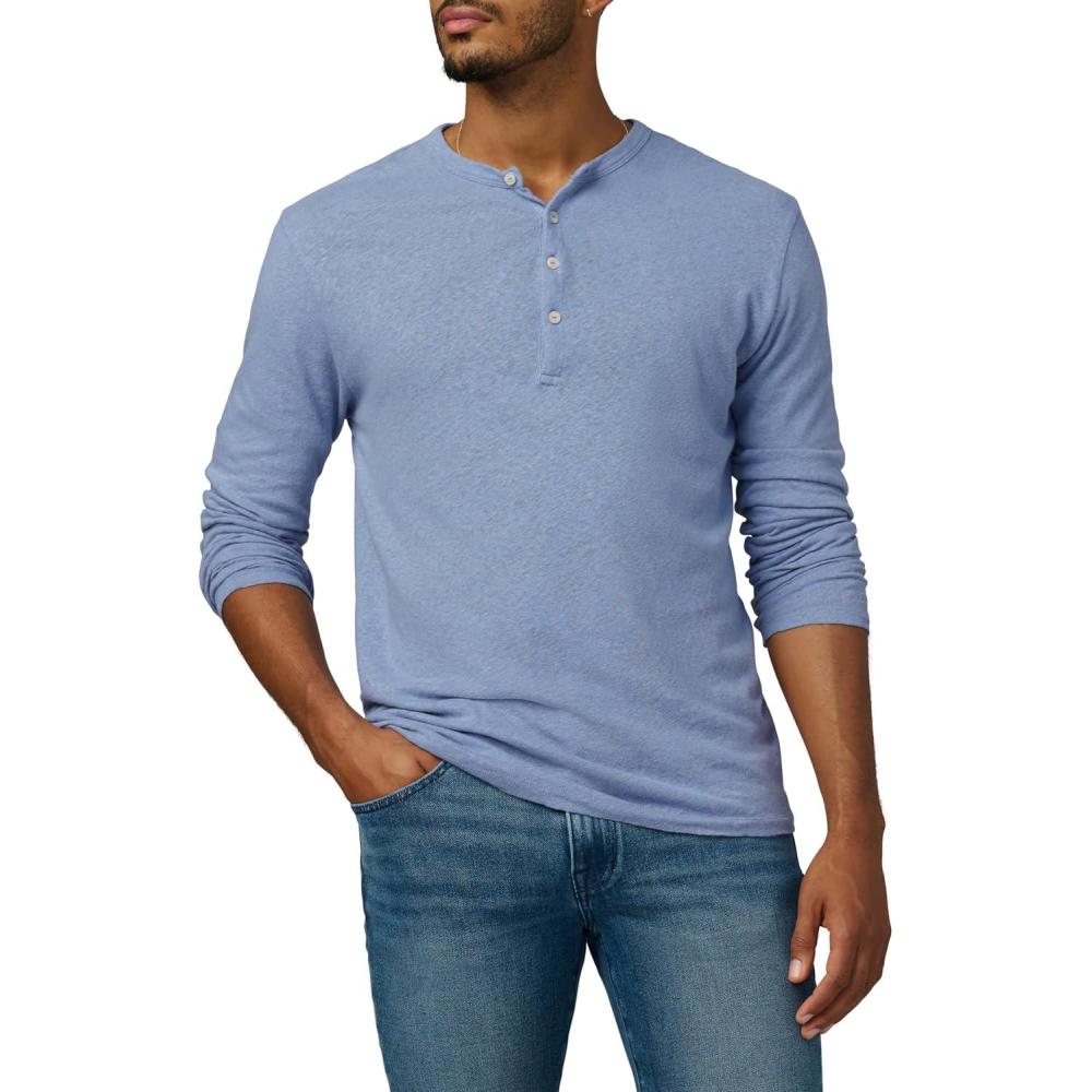 image:imageJoes Jeans Mens Long Sleeve Henley ShirtTroposphere