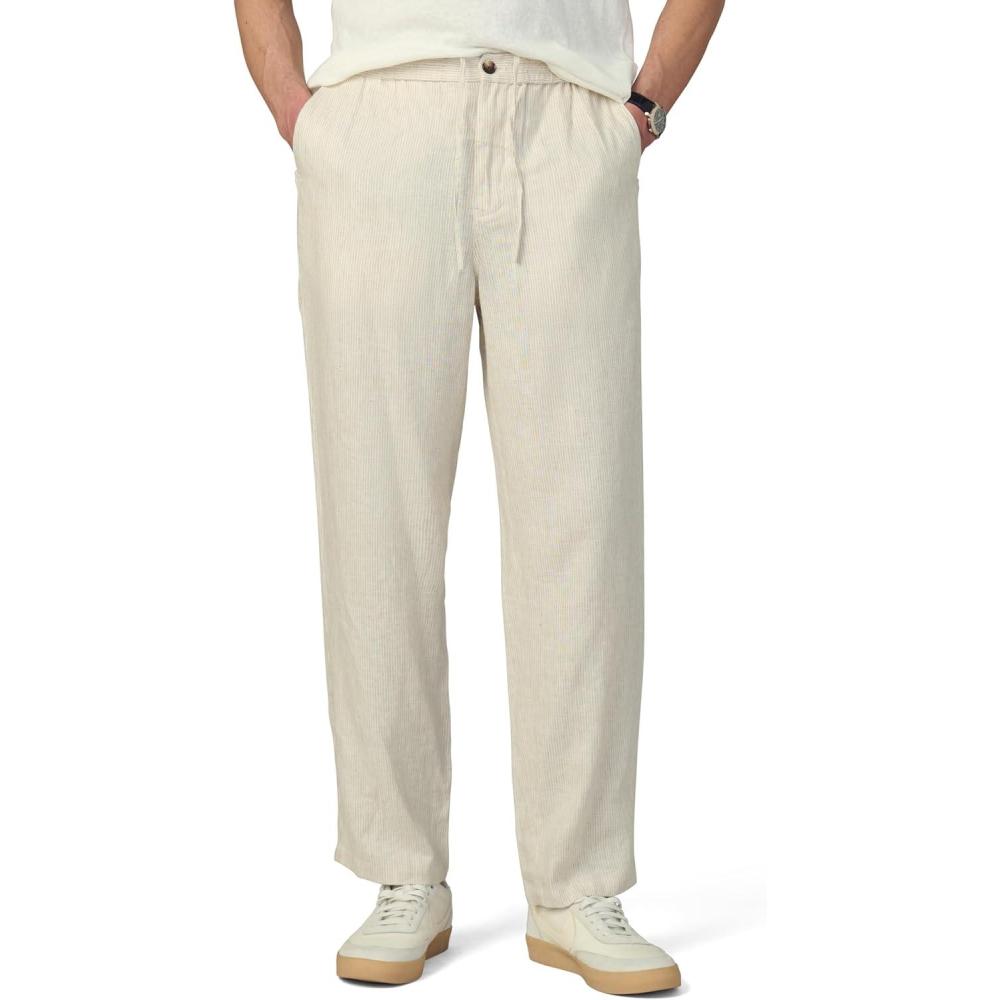 image:imageJoes Mens Clarkson Linen PantFlax Stripe
