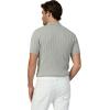 Joe’s Jeans Mens Guy Polo Sweater(Heather Grey)