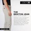 Joe’s Mens Brixton Non-Denim Straight and Narrow Leg Twill Pant(Khaki Wheat)