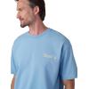 Joe’s Mens Summerless Sunset Logo T-Shirt(Allure Blue)