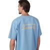 Joe’s Mens Summerless Sunset Logo T-Shirt(Allure Blue)