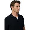 Joe’s Mens Textured Sweater Polo(True Navy)