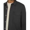 Joe’s Mens The Reynolds Workwear Shirt Long Sleeve Pocket Button Down(Black Oyster)