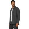 Joe’s Mens The Reynolds Workwear Shirt Long Sleeve Pocket Button Down(Black Oyster)