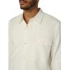 Joe’s Mens The Reynolds Workwear Shirt Long Sleeve Pocket Button Down(Coconut Milk)