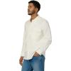 Joe’s Mens The Reynolds Workwear Shirt Long Sleeve Pocket Button Down(Coconut Milk)