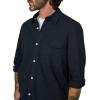 Joe’s Mens The Reynolds Workwear Shirt Long Sleeve Pocket Button Down(True Navy)