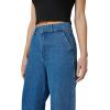 Joe’s Womens The Holly High Rise Wide Leg Denim Trouser(Fine)
