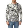 Joe’s Jeans Mens Crewneck Knit Pullover Sweater(Jungle Print)