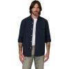 Joe’s Mens The Reynolds Workwear Shirt Long Sleeve Pocket Button Down(True Navy)