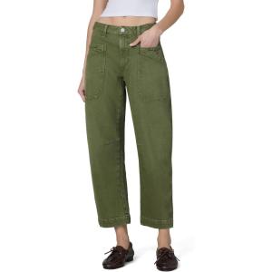 JOE’S JEANS Women’s The Double Pocket Barrel Jeans(Winter Moss)