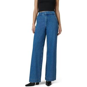 Joe’s Womens The Holly High Rise Wide Leg Denim Trouser(Fine)