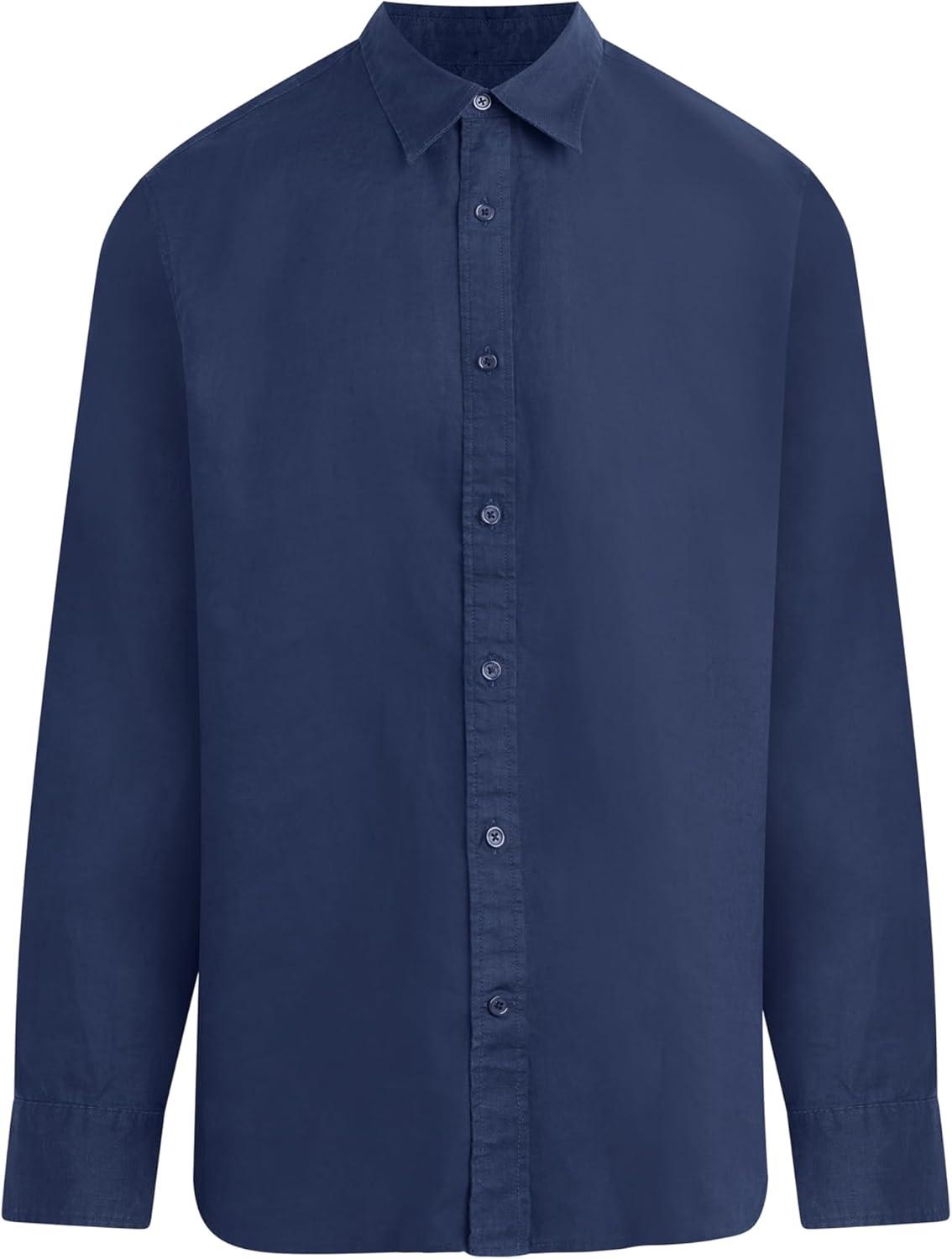 image:imageJoes Mens Jakob Linen ShirtTrue Navy
