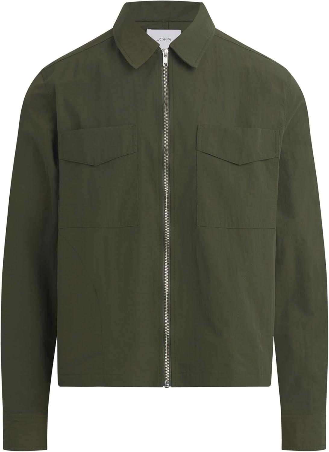 image:imageJoes Mens Modern Utilitarian Zip ShirtArmy